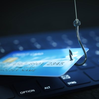 Phishing attack for financial information