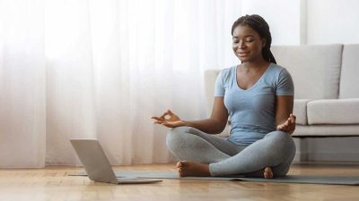 Meditating while working from home Meditating while working from home